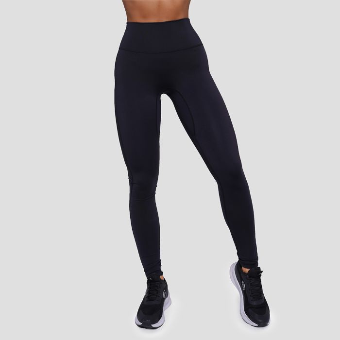 Women‘s FIT Leggings Black - GymBeam XXL