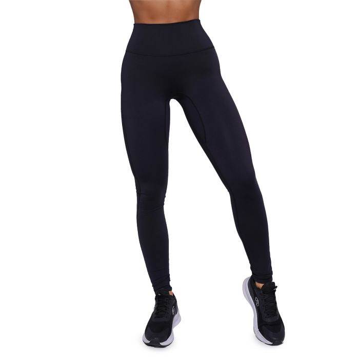Women‘s FIT Leggings Black - GymBeam XXL