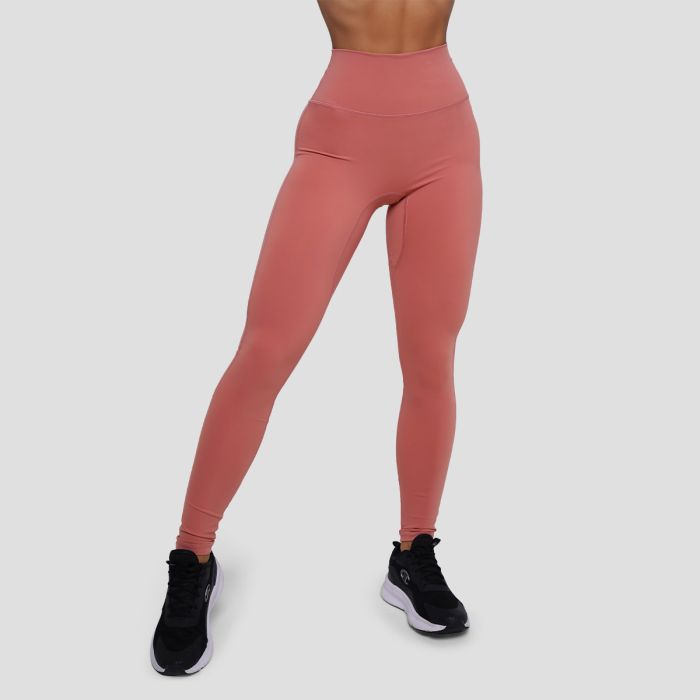 Women‘s FIT Leggings Salmon - GymBeam XXL