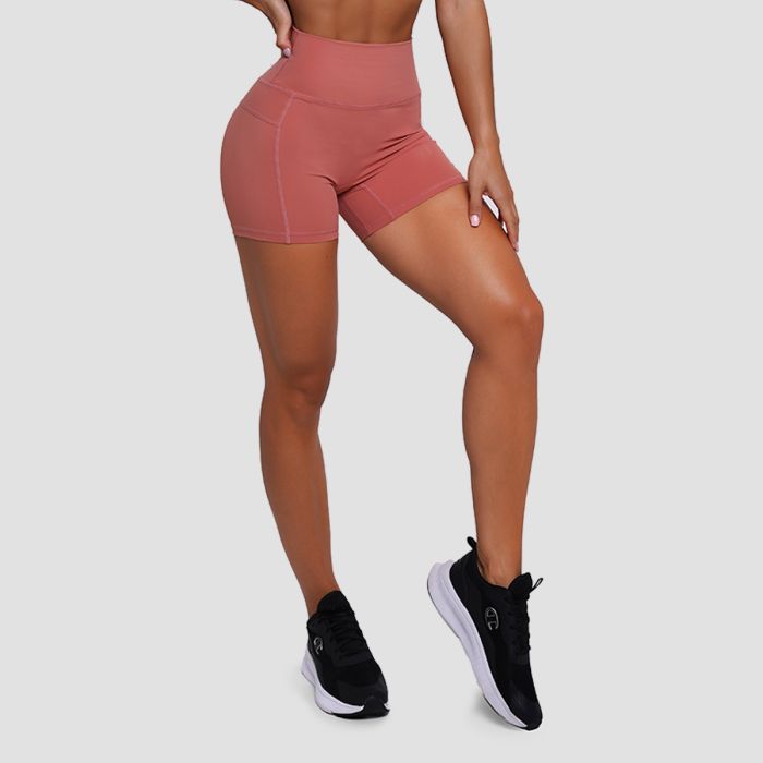 Women‘s FIT Shorts Salmon - GymBeam XL