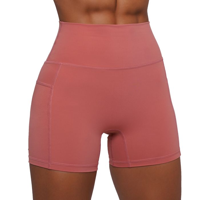 Women‘s FIT Shorts Salmon - GymBeam XL