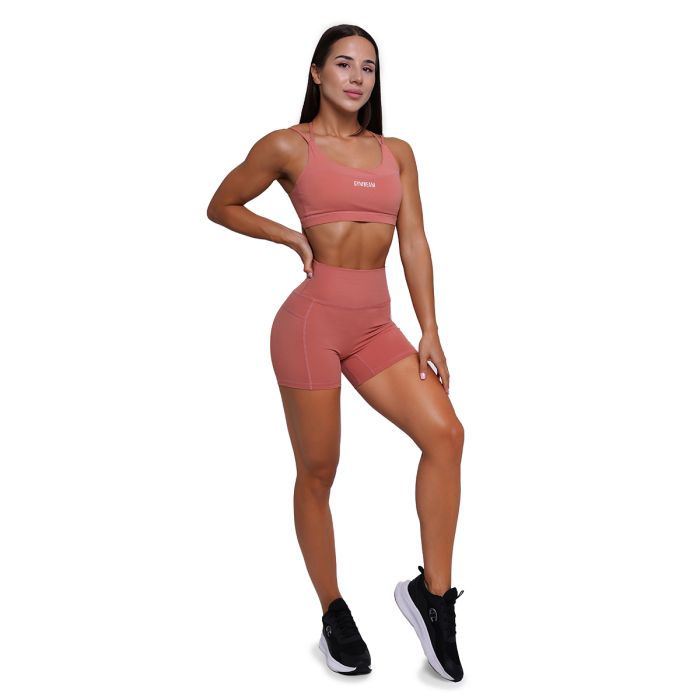 Women‘s FIT Shorts Salmon - GymBeam XL