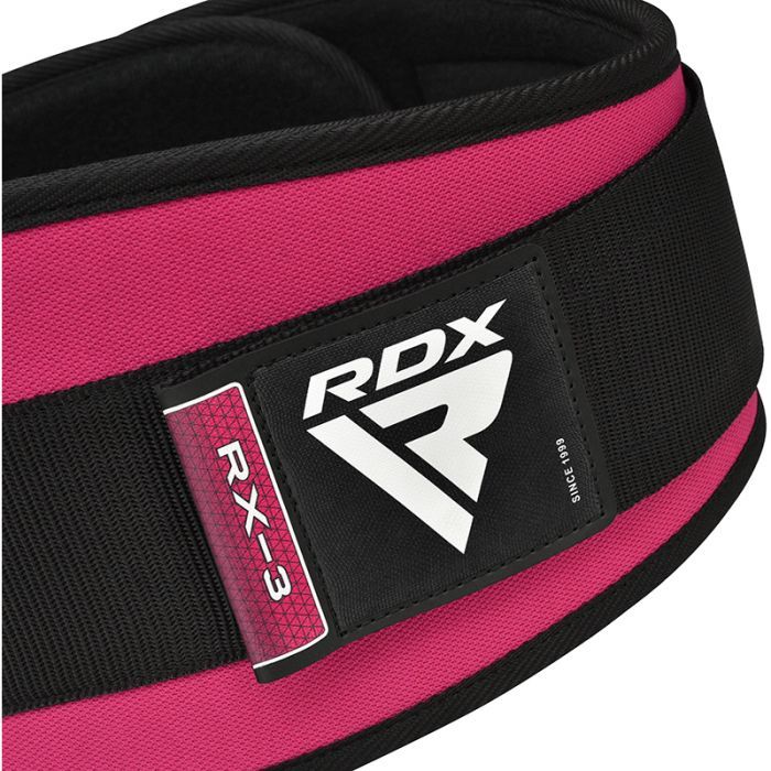 RX3 Women‘s Fitness Belt Pink - RDX Sports XS