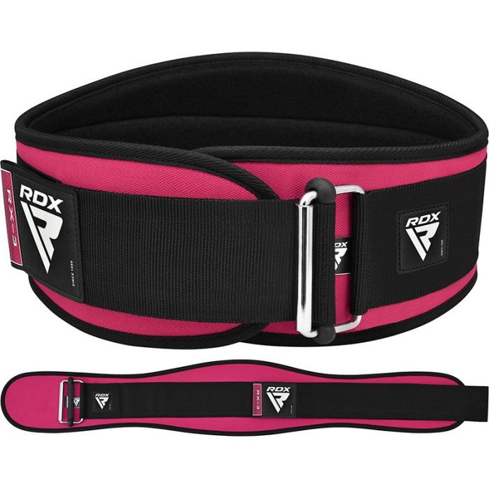 RX3 Women‘s Fitness Belt Pink - RDX Sports XS