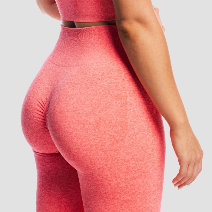 Women‘s FLO Leggings Coral - GymBeam XL