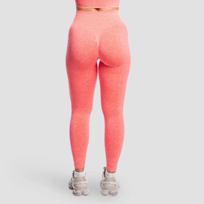 Women‘s FLO Leggings Coral - GymBeam XL
