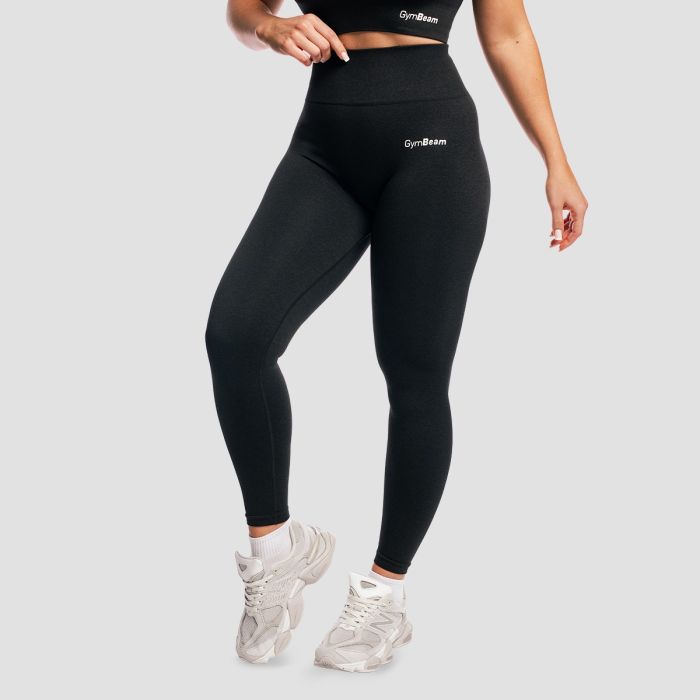 Women‘s FLO Leggings Graphite - GymBeam L