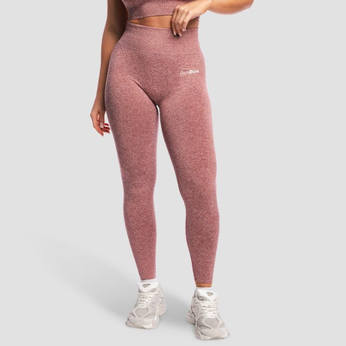 Women‘s FLO Leggings Mauve - GymBeam XL