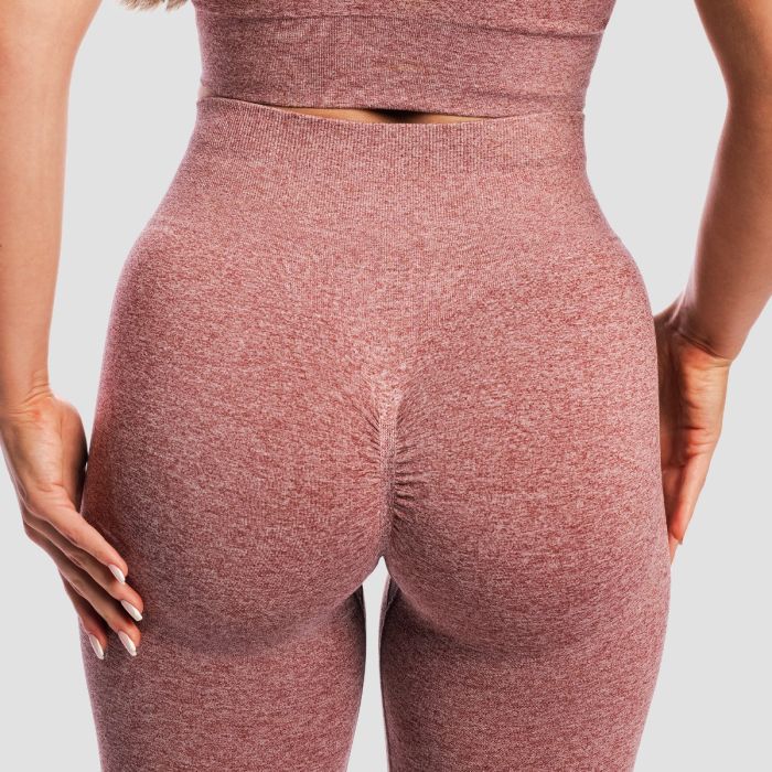 Women‘s FLO Leggings Mauve - GymBeam XL