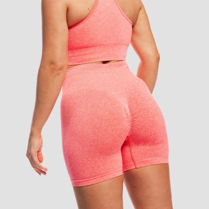 Women‘s FLO Shorts Coral - GymBeam XL