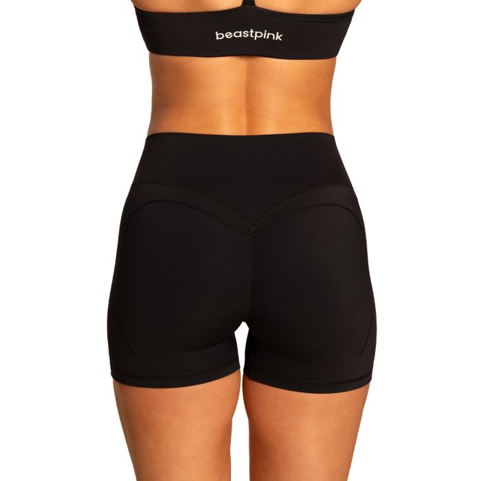 Women‘s Grace Shorts Black - BeastPink XL