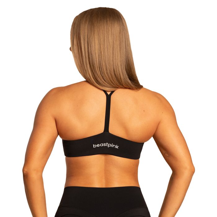 Grace Sports Bra Black - BeastPink XL