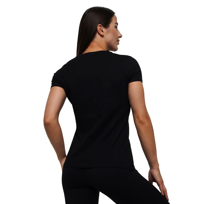 Women‘s Grow T-shirt Black - GymBeam XXL