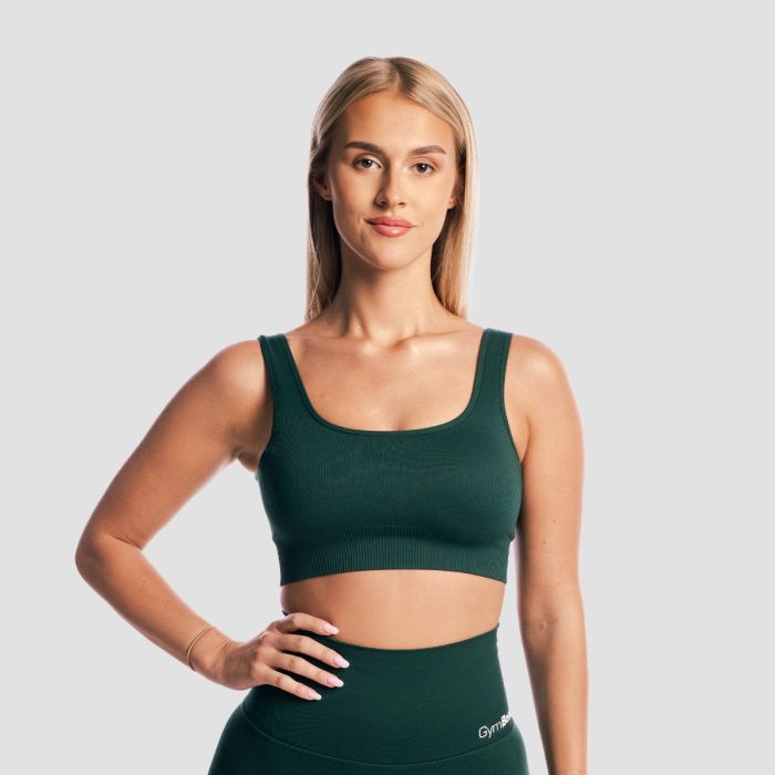 Women‘s GymBabe Bralette Forest - GymBeam XL