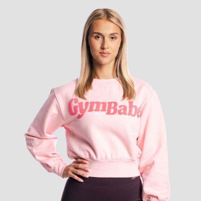 Women‘s GymBabe Jumper Cherrybloom - GymBeam XL