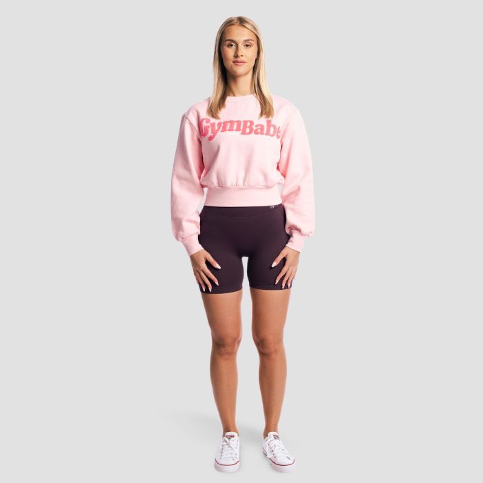 Women‘s GymBabe Jumper Cherrybloom - GymBeam XL