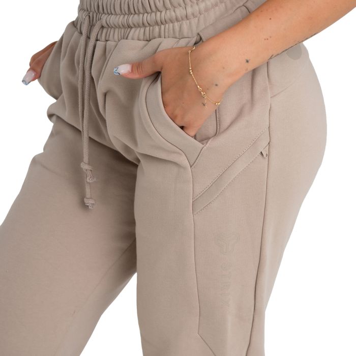 Women‘s Joggers Taupe - STRIX XL