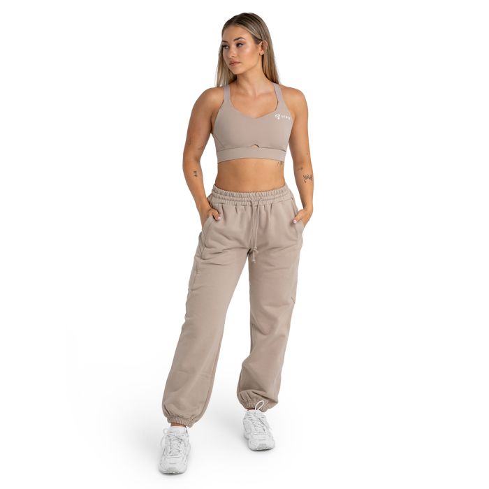 Women‘s Joggers Taupe - STRIX XL