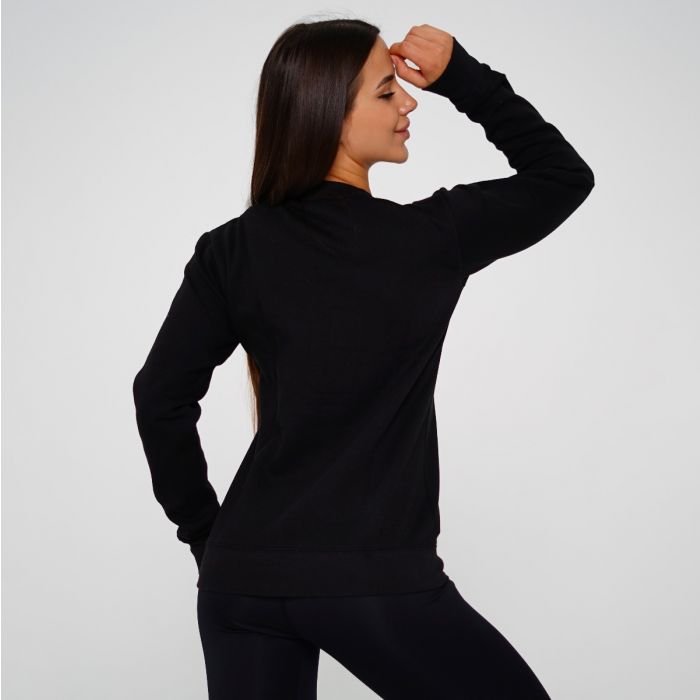 Women‘s Jumper Basic Black - Gymbeam XXL