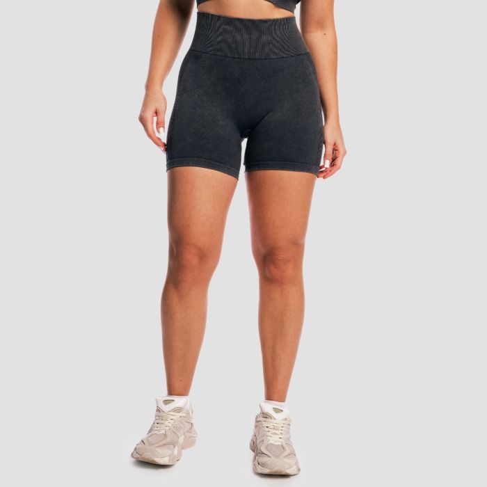 Women‘s Lift Seamless Shorts Coal - GymBeam XL