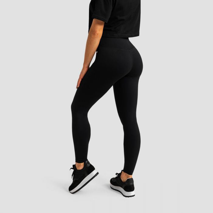 Women‘s Limitless High-waist leggings Black - GymBeam XXL