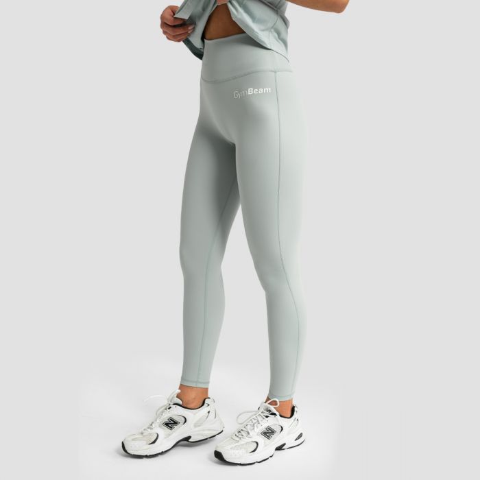 Women‘s Limitless High-waist leggings Eucalypt - GymBeam XXL