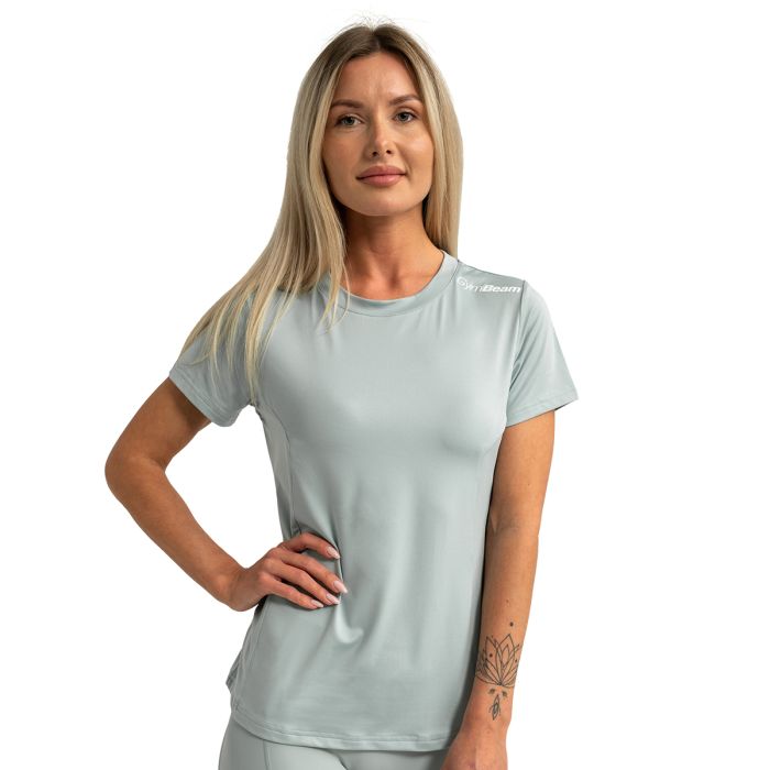 Women‘s Limitless T-shirt Eucalypt - GymBeam XXL