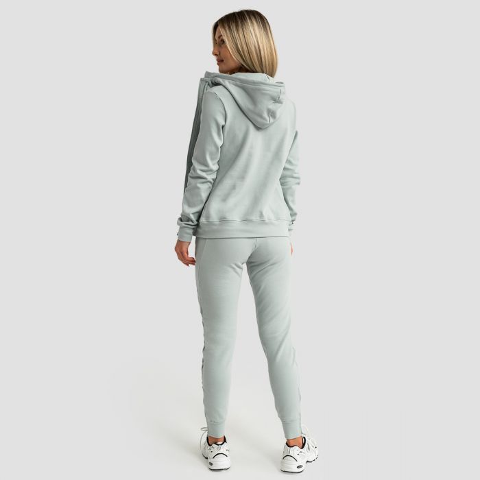 Women‘s Limitless Zip Up Hoodie Eucalypt - GymBeam XXL