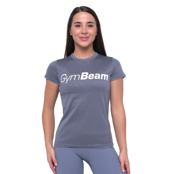 Women‘s Mesh T-Shirt Essence Denim Blue - GymBeam S