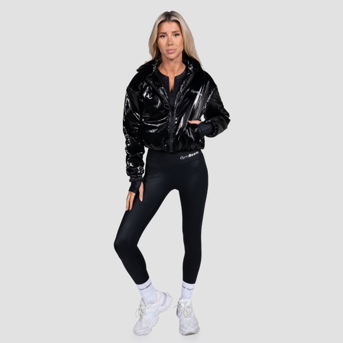 Women‘s Prime Jacket Black - GymBeam XXL