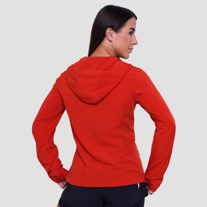 Women‘s Pulse Running Jacket Orange - GymBeam XXL