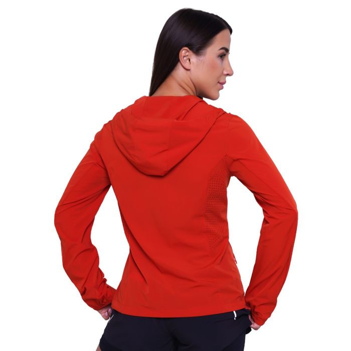 Women‘s Pulse Running Jacket Orange - GymBeam XXL