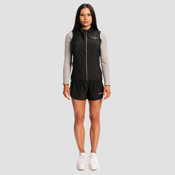 Women‘s Pulse X Running Gilet Black - GymBeam XL