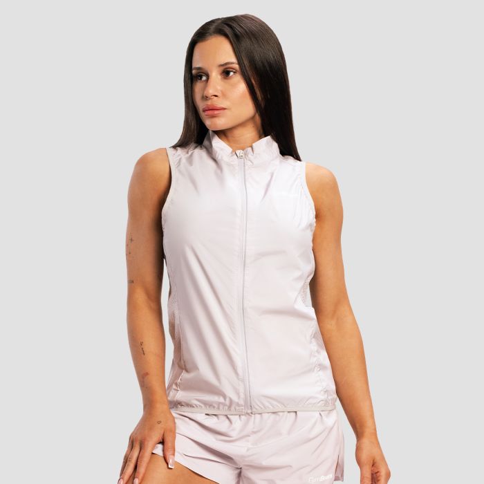 Women‘s Pulse X Running Gilet Gray - GymBeam XL