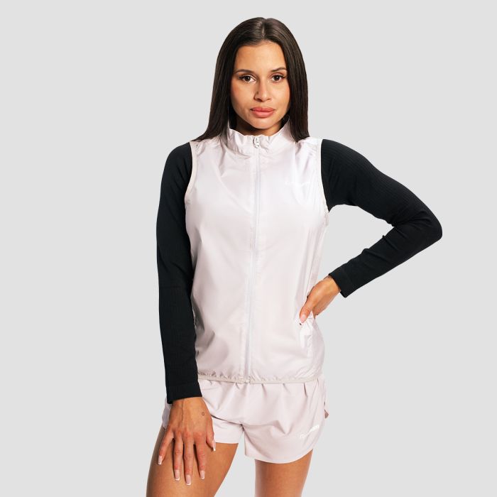 Women‘s Pulse X Running Gilet Gray - GymBeam XL