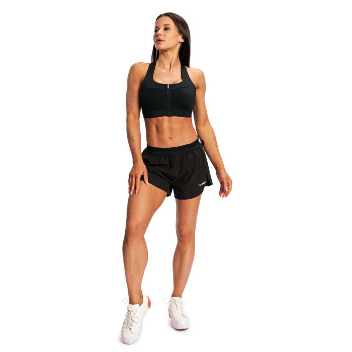 Women‘s Pulse X Running shorts Black - GymBeam XL