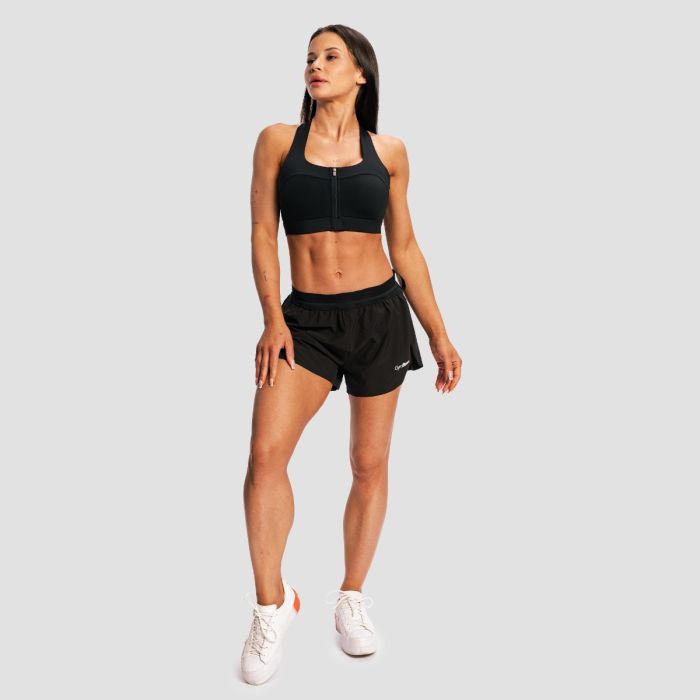 Women‘s Pulse X Running shorts Black - GymBeam XL
