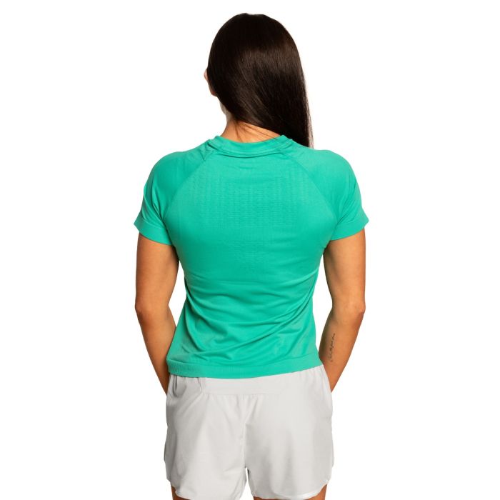 Women‘s Pulse X Running T-shirt Green - GymBeam XL