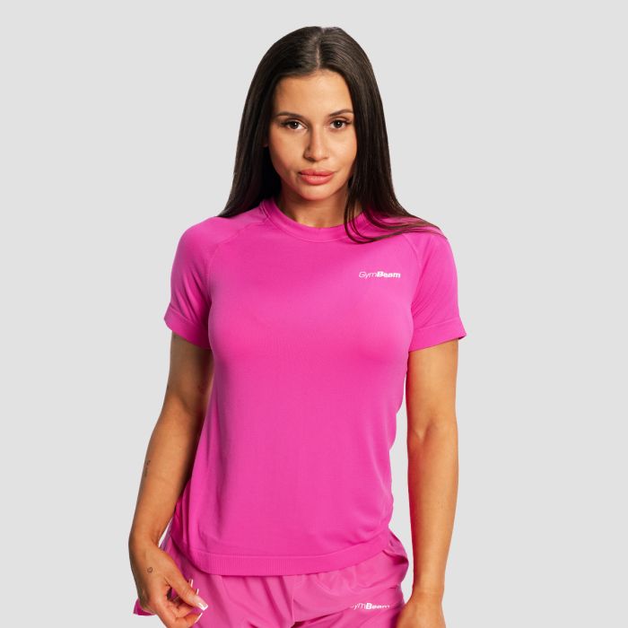 Women‘s Pulse X Running T-shirt Purple - GymBeam XL
