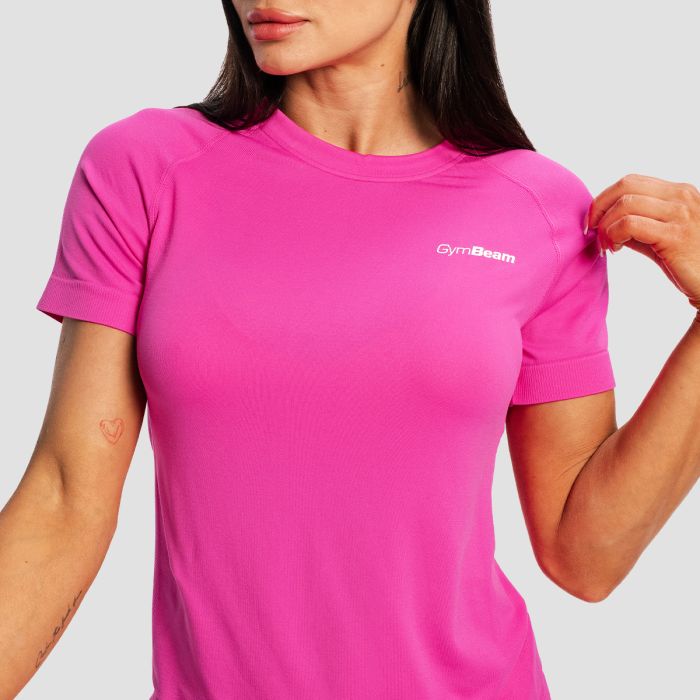 Women‘s Pulse X Running T-shirt Purple - GymBeam XL