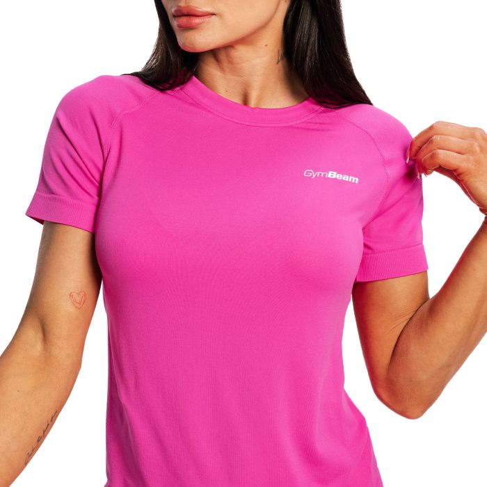 Women‘s Pulse X Running T-shirt Purple - GymBeam XL