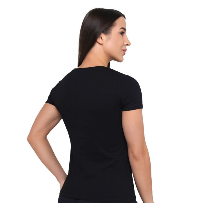 Women‘s Pure Ambition T-shirt Black - GymBeam XXL