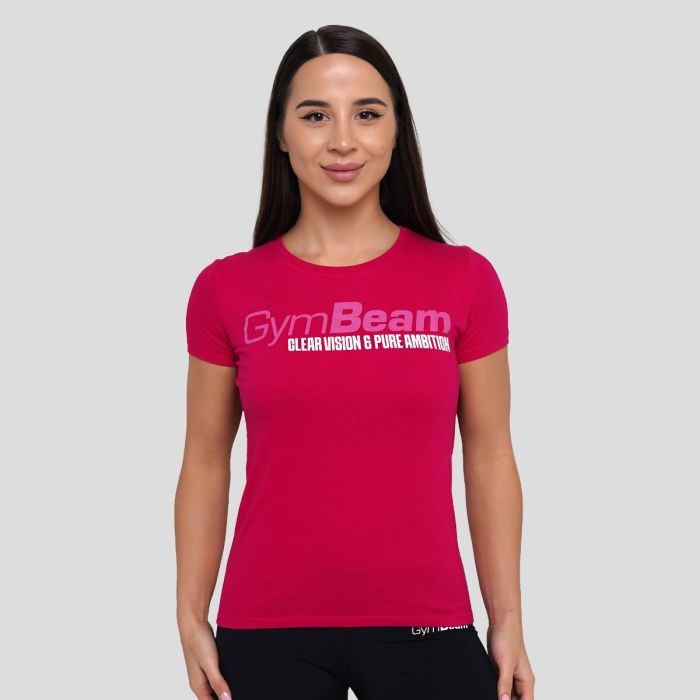 Women‘s Pure Ambition T-shirt Sorbet - GymBeam XXL