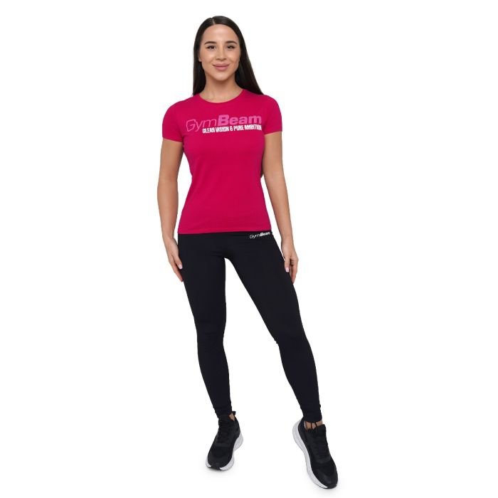 Women‘s Pure Ambition T-shirt Sorbet - GymBeam XXL
