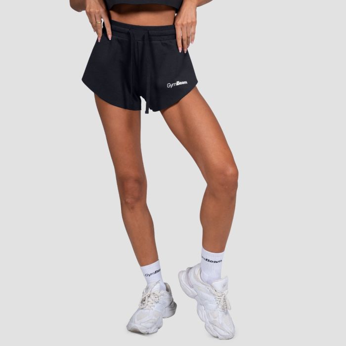 Women‘s Relay Shorts Black - GymBeam XXL