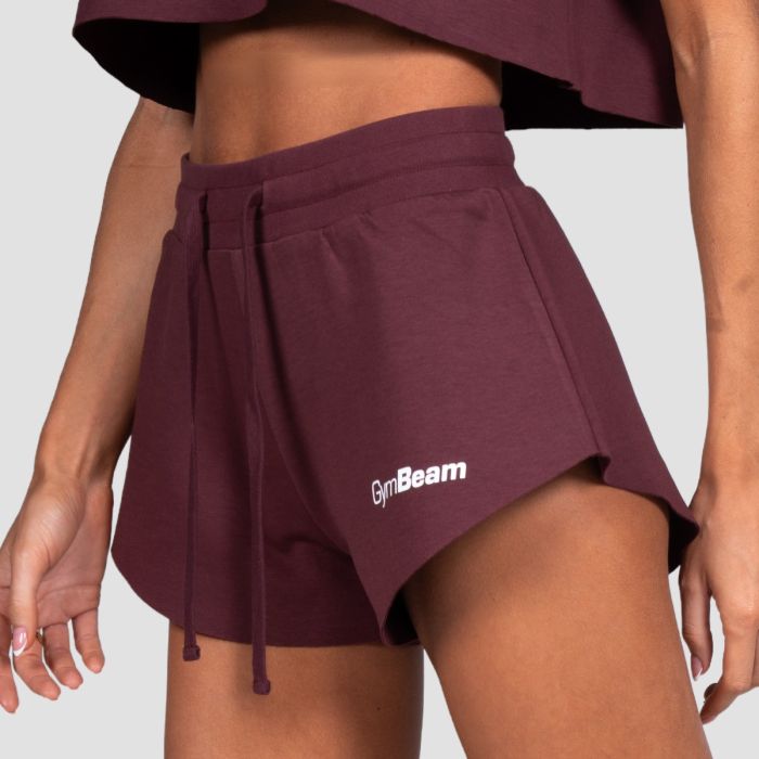Women‘s Relay Shorts Fig - GymBeam XXL