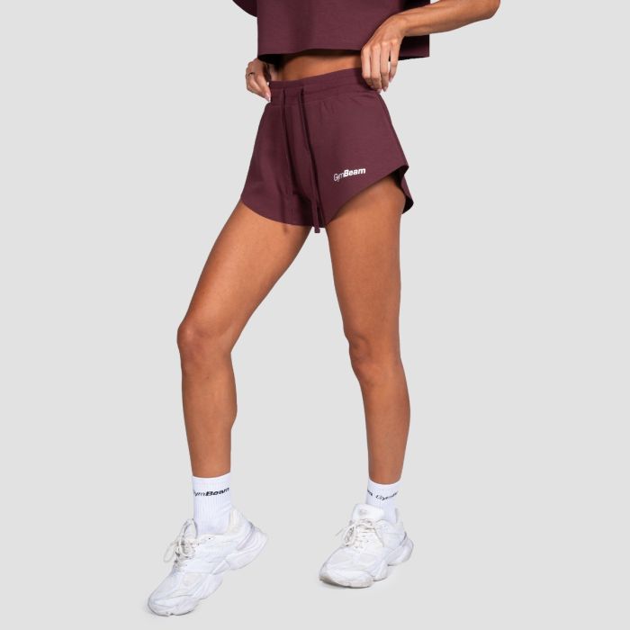 Women‘s Relay Shorts Fig - GymBeam XXL