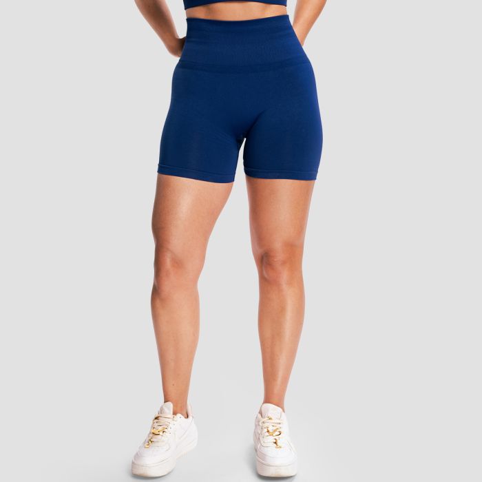 Women‘s Sculpt Seamless Shorts Navy - GymBeam L