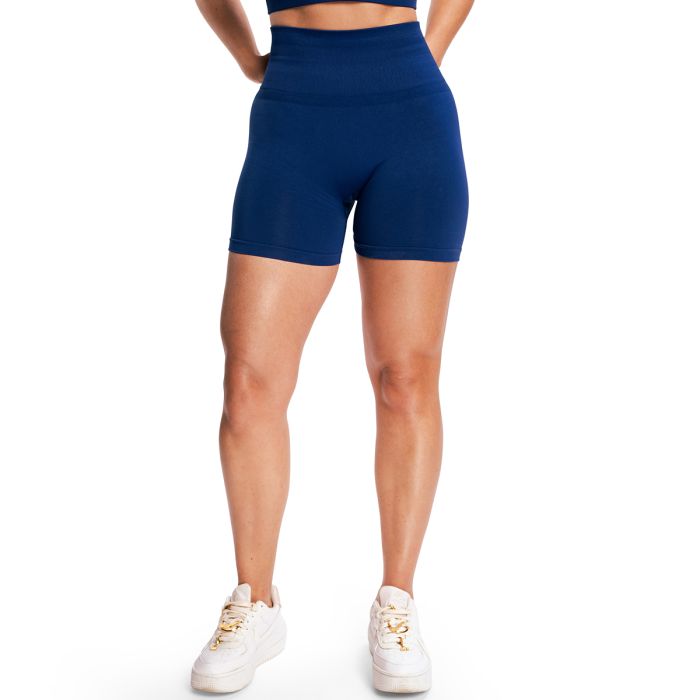 Women‘s Sculpt Seamless Shorts Navy - GymBeam L