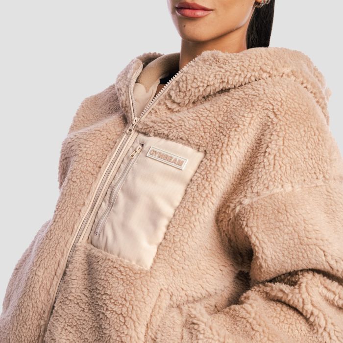 Women‘s Sherpa Jacket Canyon - GymBeam XXL